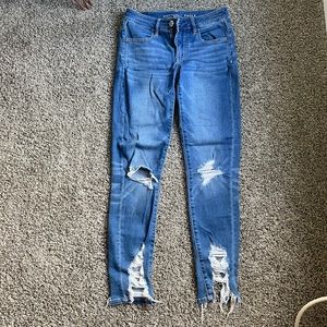 American Eagle next level stretch skinny jeans